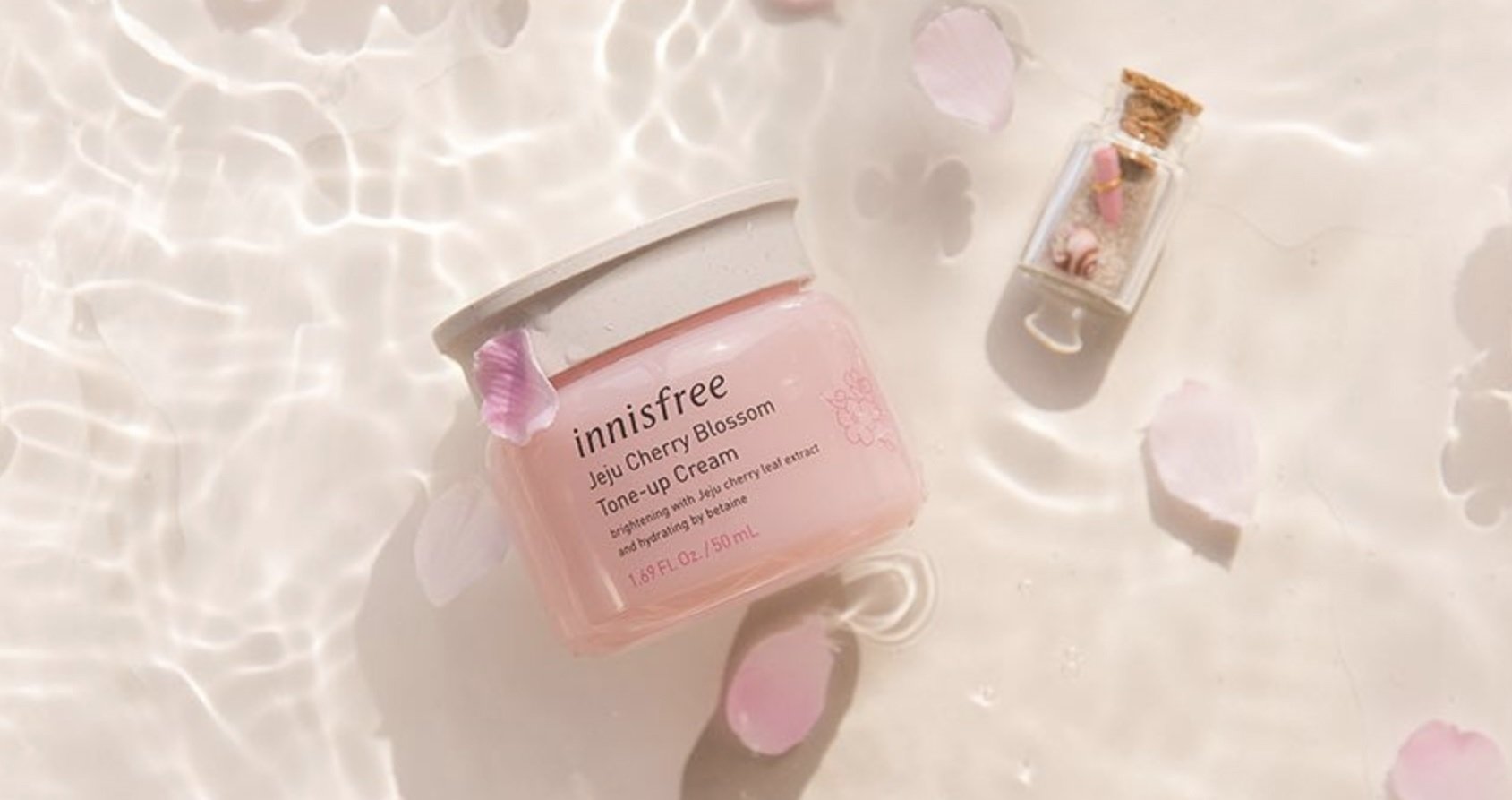 Kem Dưỡng Trắng Da Nâng Tone Tức Thì Innisfree Jeju Cherry Blossom Tone-Up Cream | Lazada.vn