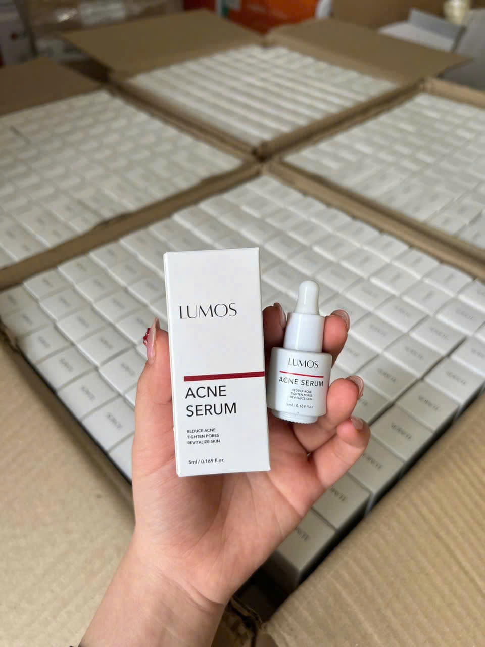 Serum Mụn Lumos Mẫu Mới 2025