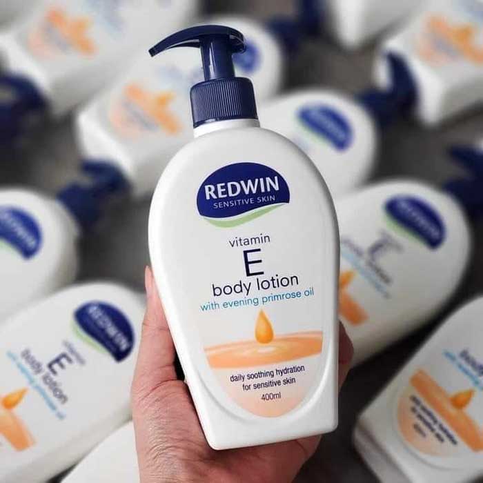 Kem dưỡng Redwin Body Lotion Vitamin E&EPO 400ml