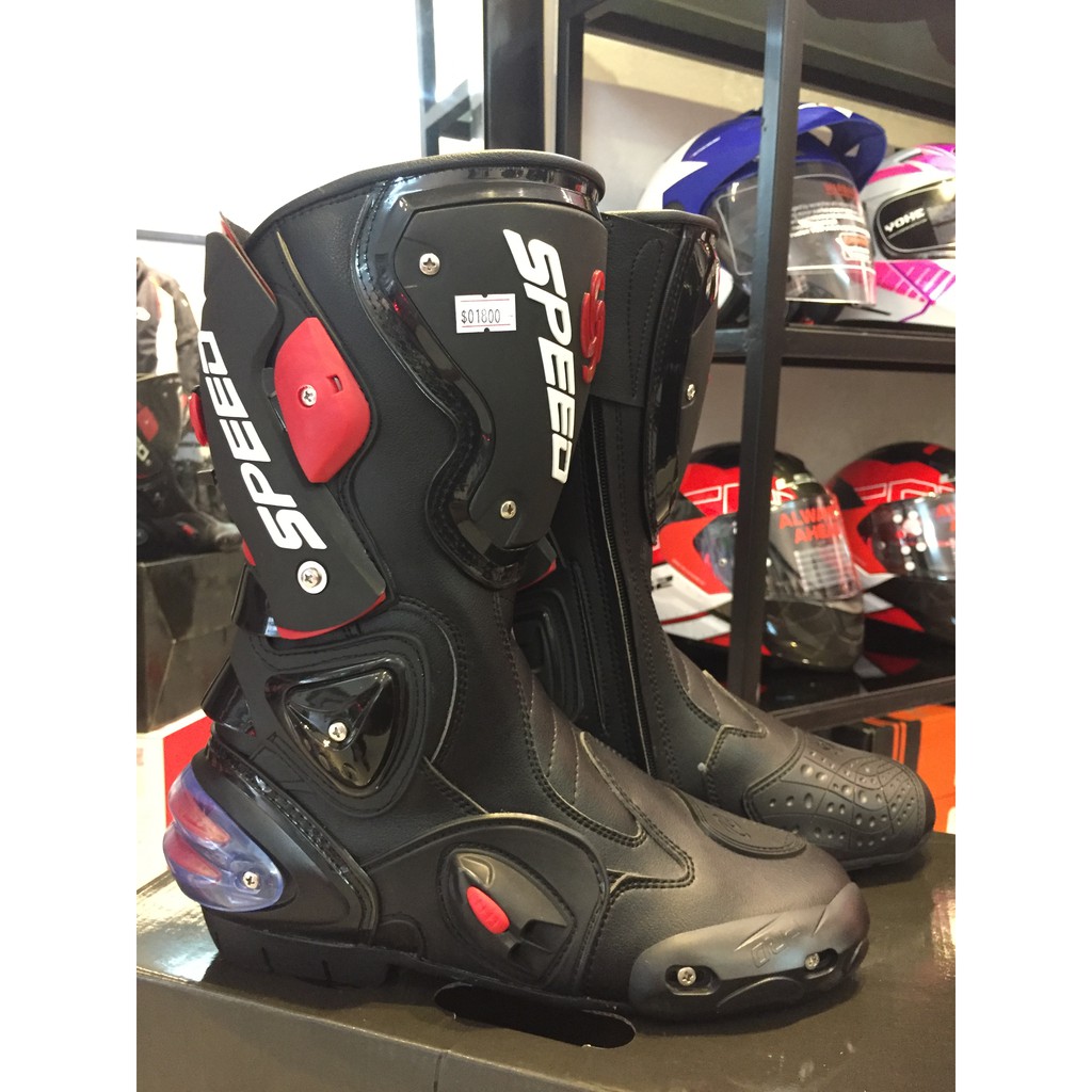 Giầy Speed cao cổ - Giày moto speed biker cao cổ
