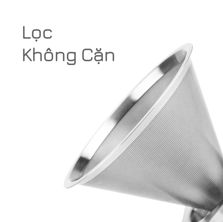 Phễu lọc cafe inox Samadoyo F119 ( cho bình 600ml)