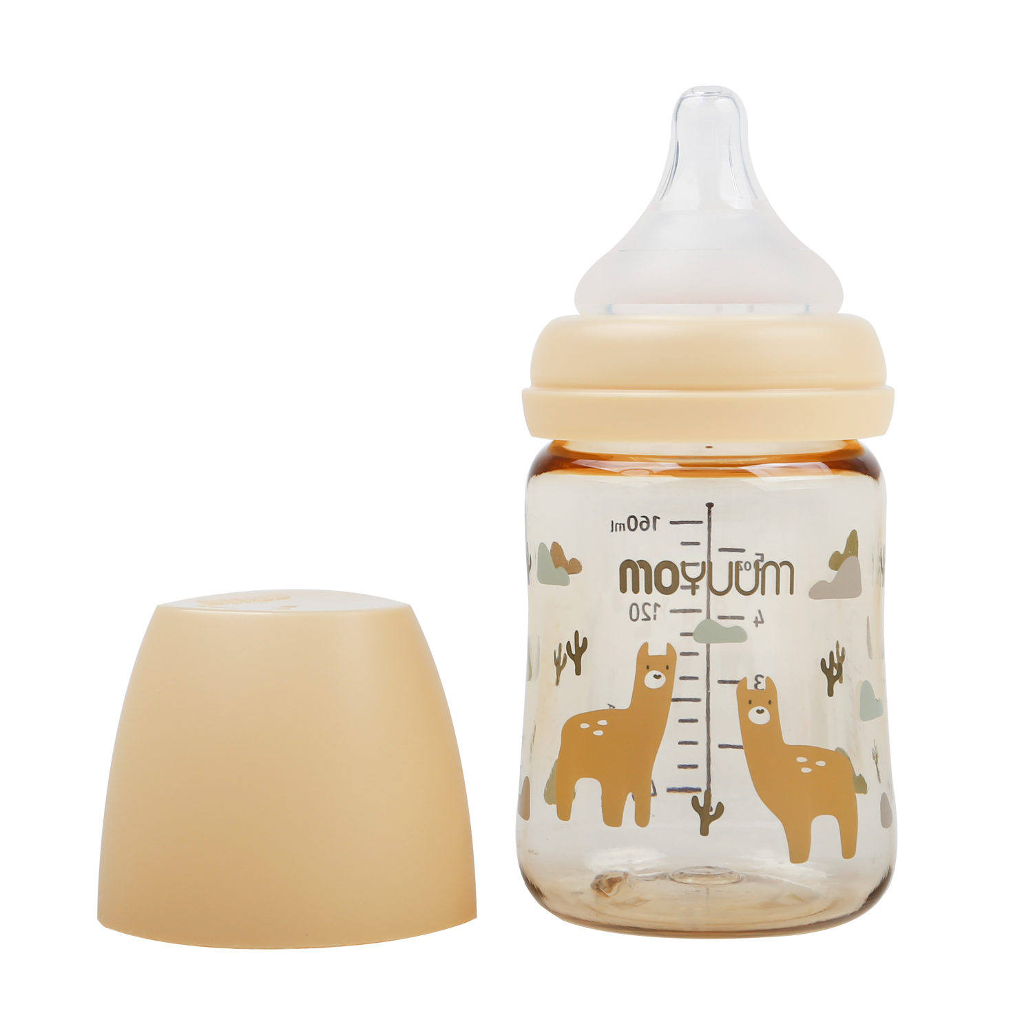 Bình sữa Moyuum 170ml in lạc đà Llama