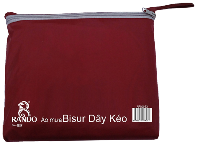 Áo Mưa Rando Bisur Dây Kéo