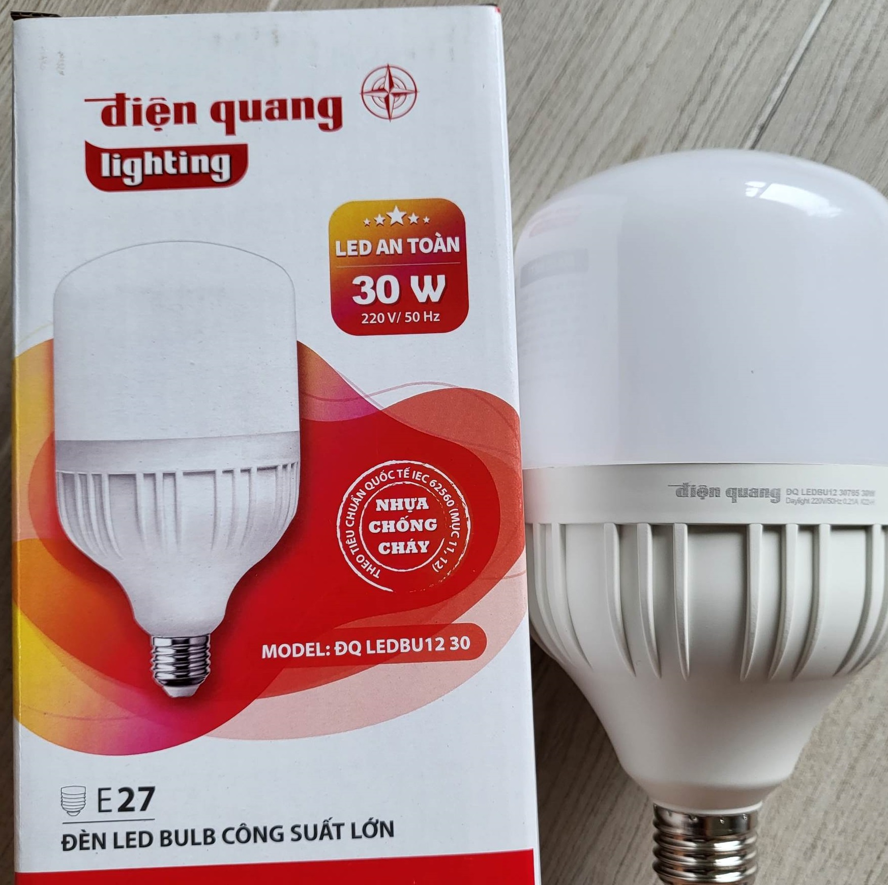 Bóng đèn LED bulb Điện Quang Rạng Đông 30W 20W ChipLED