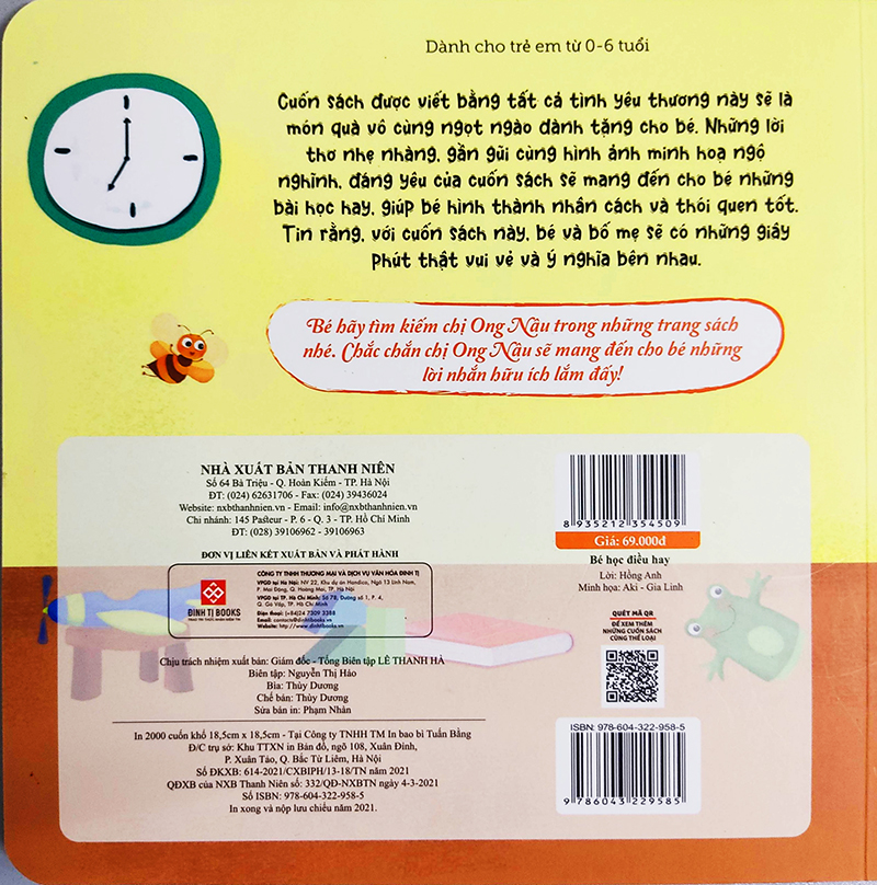 Sách cho bé - Bé học điều hay