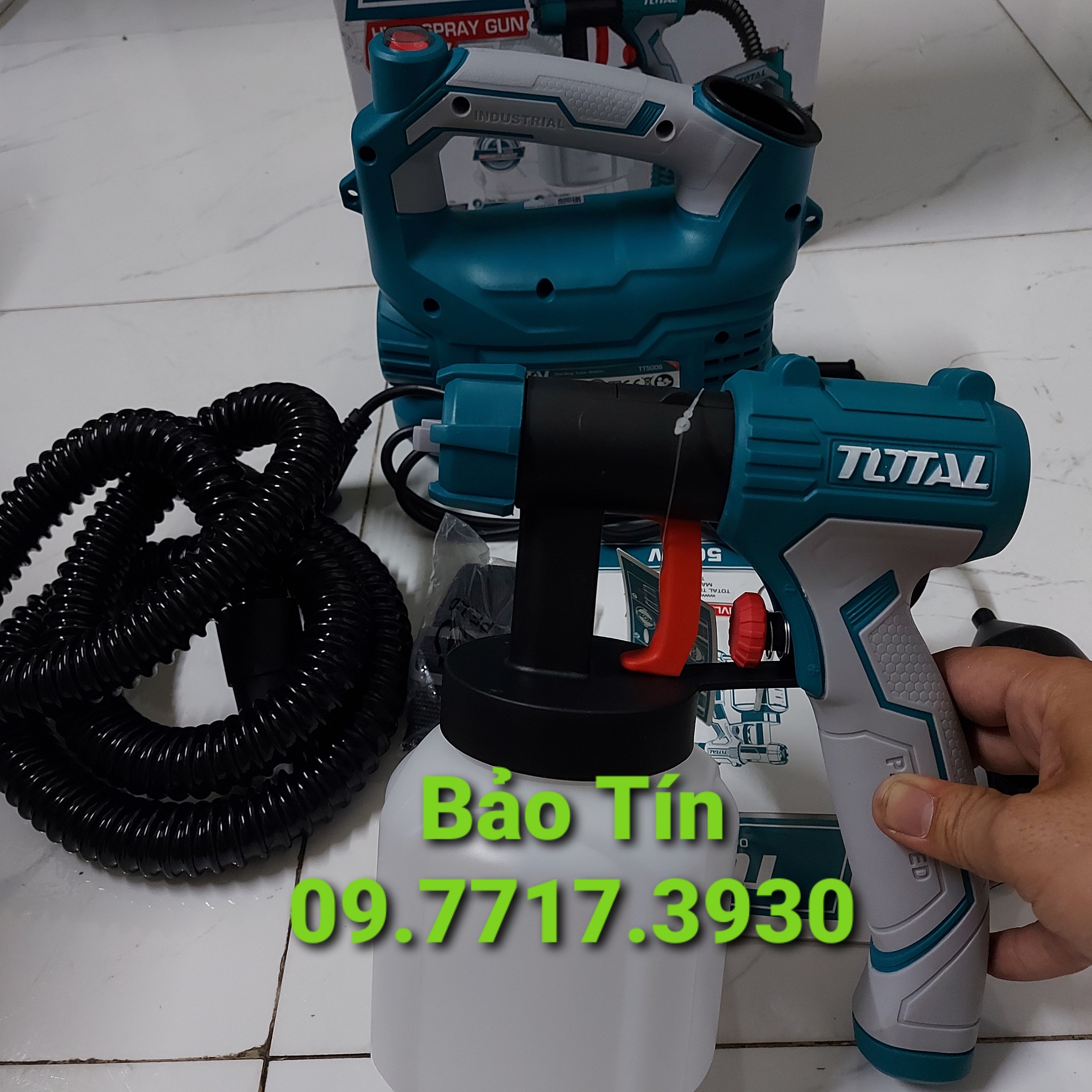 [HCM]MÁY PHUN SƠN 500W TOTAL TT5006 [CHÍNH HÃNG] PHUN SƠN ĐIỆN [RẺ] MÁY PHUN SƠN