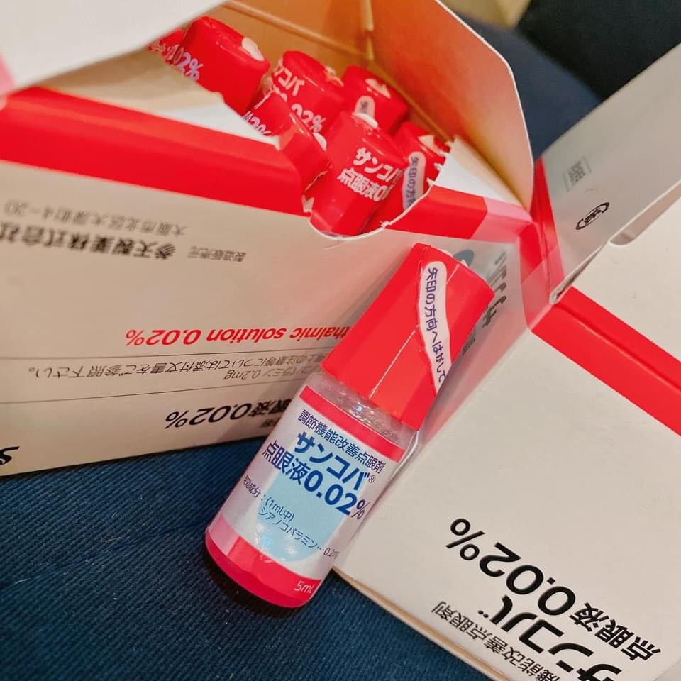 Nhỏ mắt cận thị Sancoba Nhật Bản 5ml
