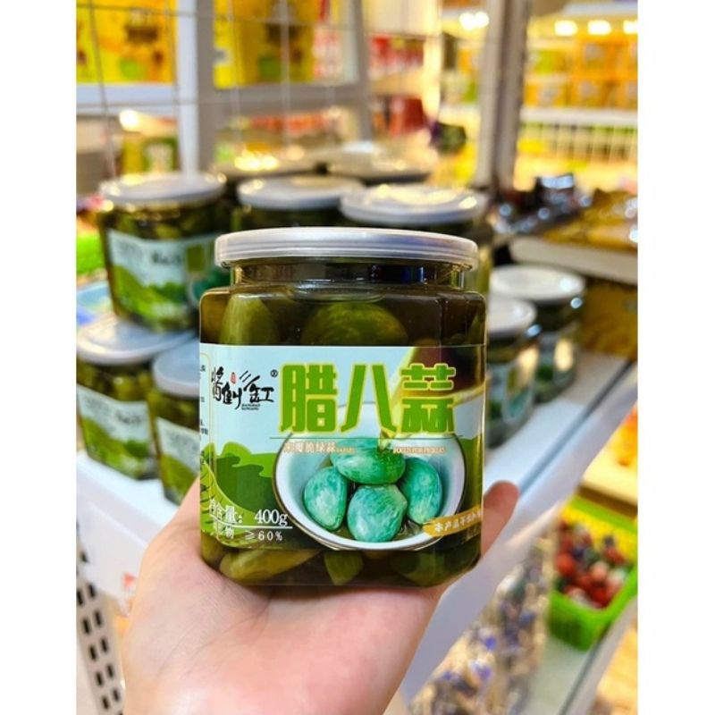 Tỏi xanh lạp bát đặc sản Trung Quốc