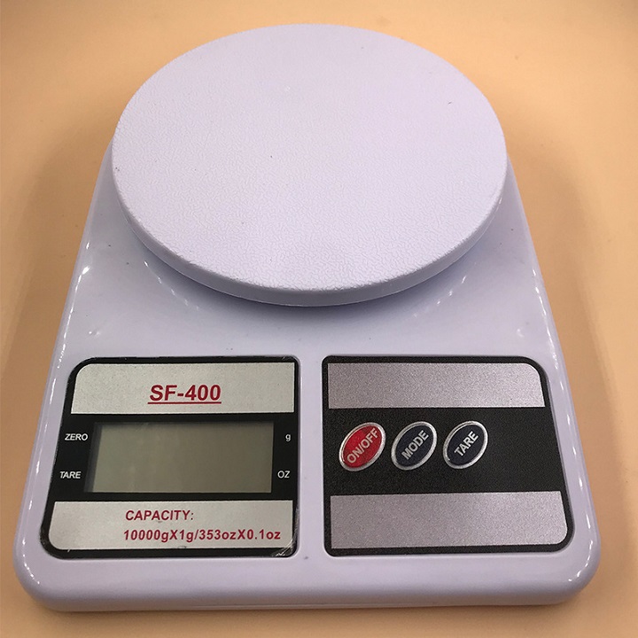 Cân Điện Tử 10kg Độ Chia 1g SF400 Để Bàn – Cân Tiểu Ly Nhà Bếp 10kg