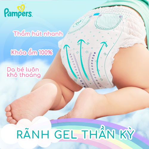 Tã/Bỉm Quần Pampers Nhật Giữ Dáng, size M66 (Hàng nội địa Nhật)