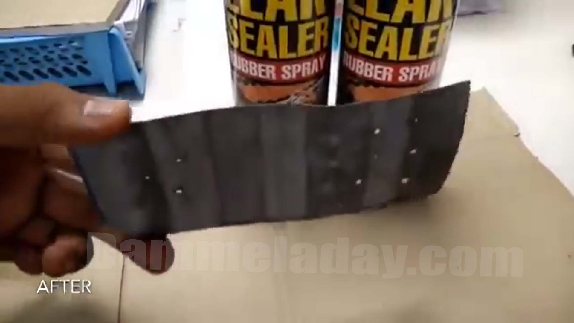 Sơn xịt chống thấm dột Bosny Leak Sealer B125