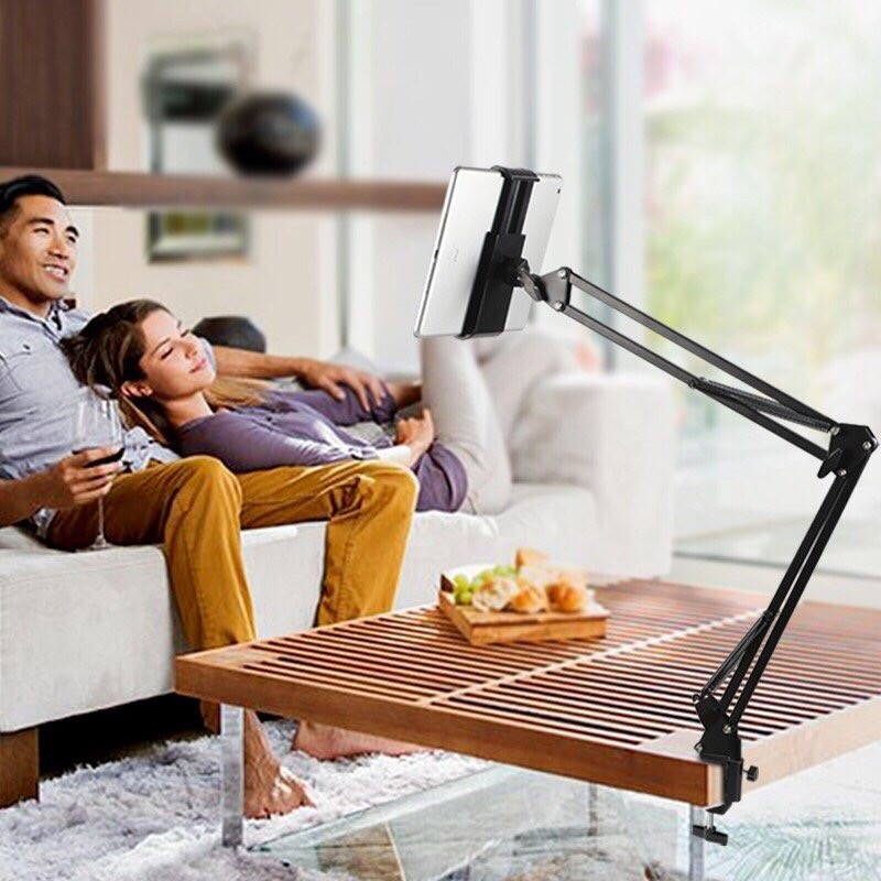 Giá đỡ Ipad điện thoại kẹp đầu giường