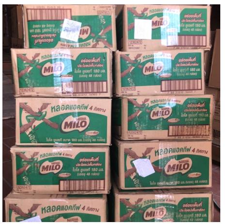 24 hộp sữa Milo Thái Lan 180ml