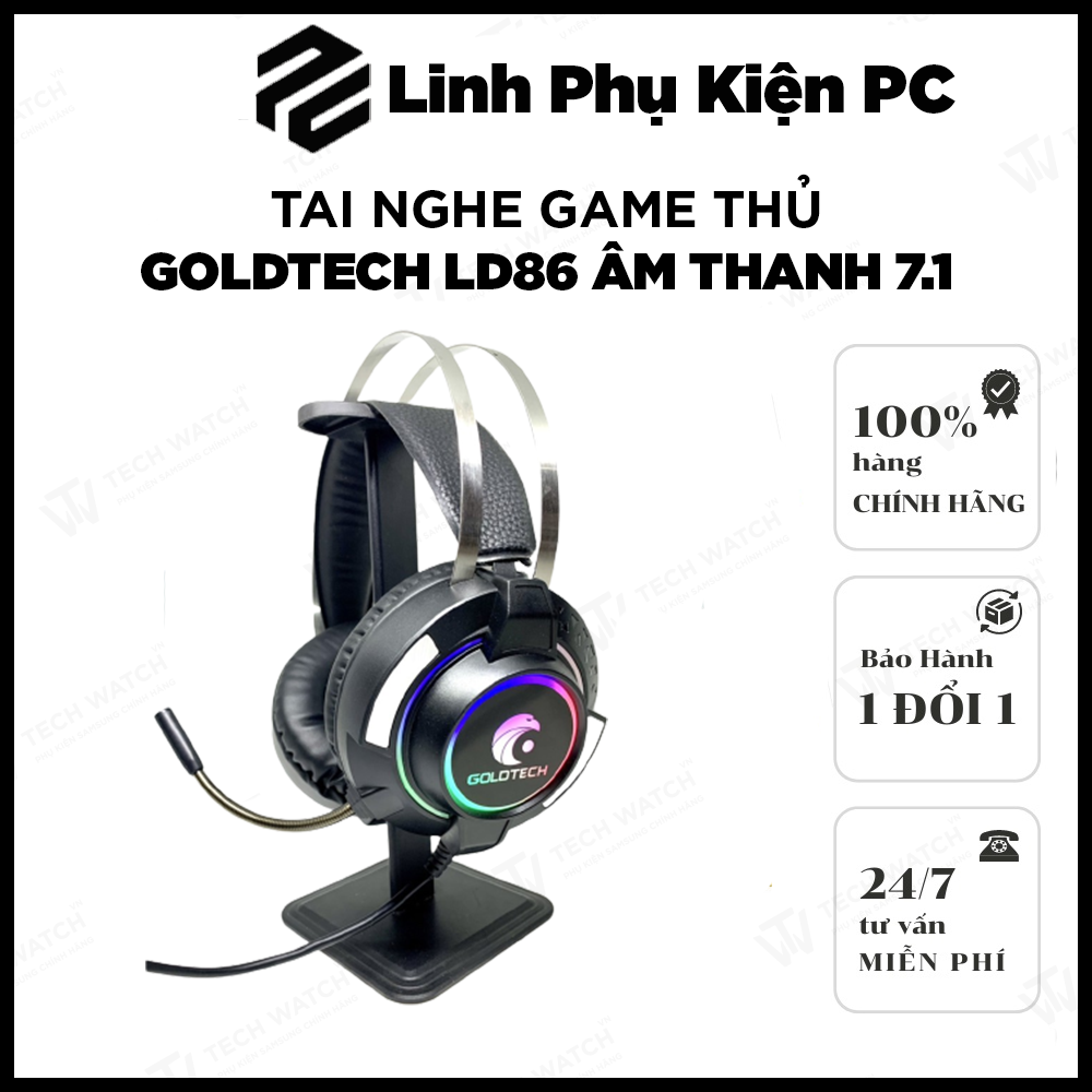 Tai nghe chuyên game Goldtech LD68 có mic