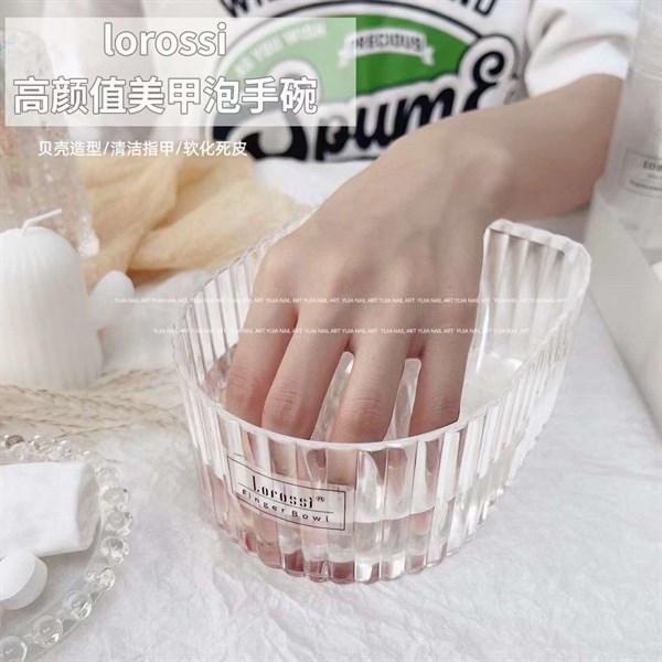 Bát ngâm tay nail trong suốt