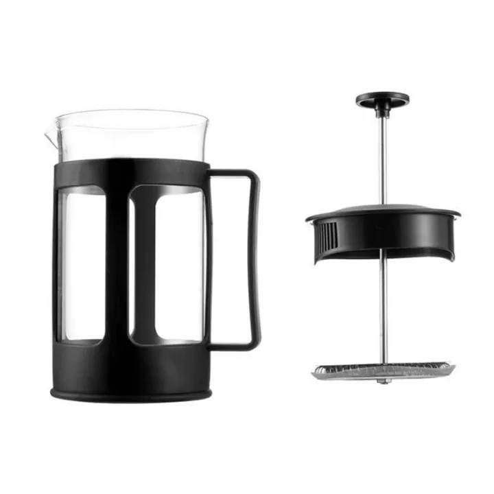 Romoss Bình pha cafe ấm trà Pha trà chuẩn kiểu Pháp Bình cafe,Bình Pha Cafe Kiểu Pháp 350ml/ 600ml - Bình pha cà phê french press - Dùng để pha trà hay cà phê theo phương pháp French press ép cà phê - Thiết kế tinh gọn, hiện đại - Chất liệu cao