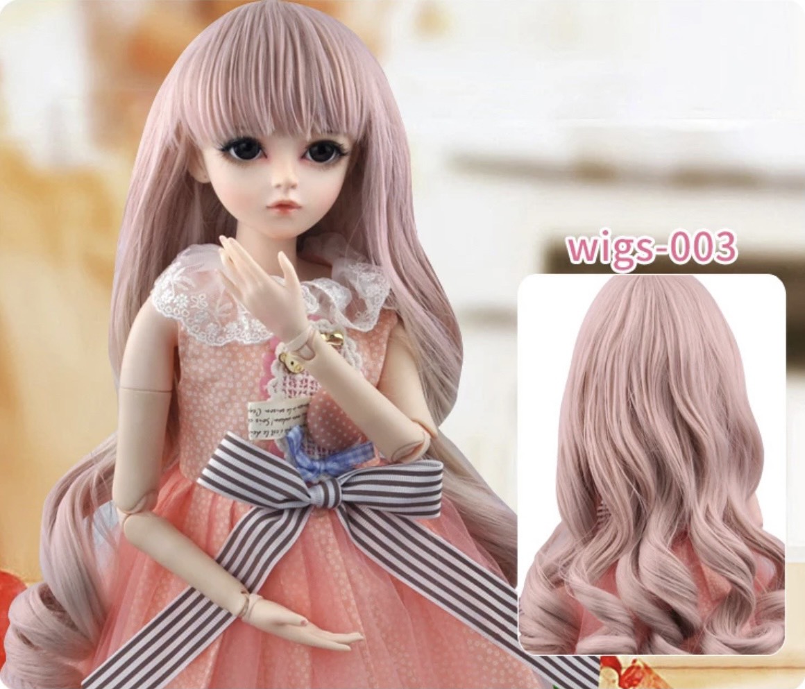 Tóc Giả Búp Bê BJD 1/3 - Mềm Mại Như Tóc Thật