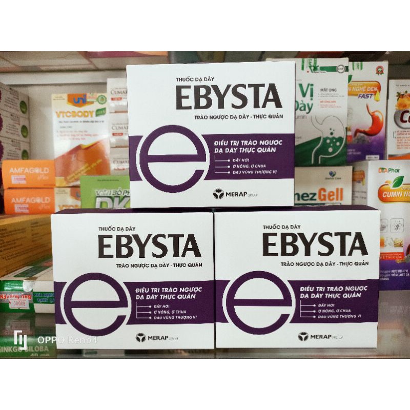 Ebysta (Trào Ngược Dạ Dày)