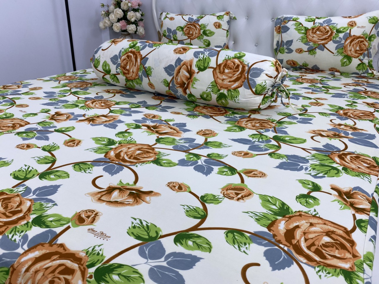 Bộ Drap gối Thun Hàn Quốc Mát Lạnh {4 MÓN} Cực Hot
