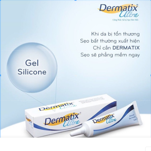 KEM MỜ SẸO DERMATIX ULTRA ADVANCED SCAR FORMULA GEL (Tuýp 7g)