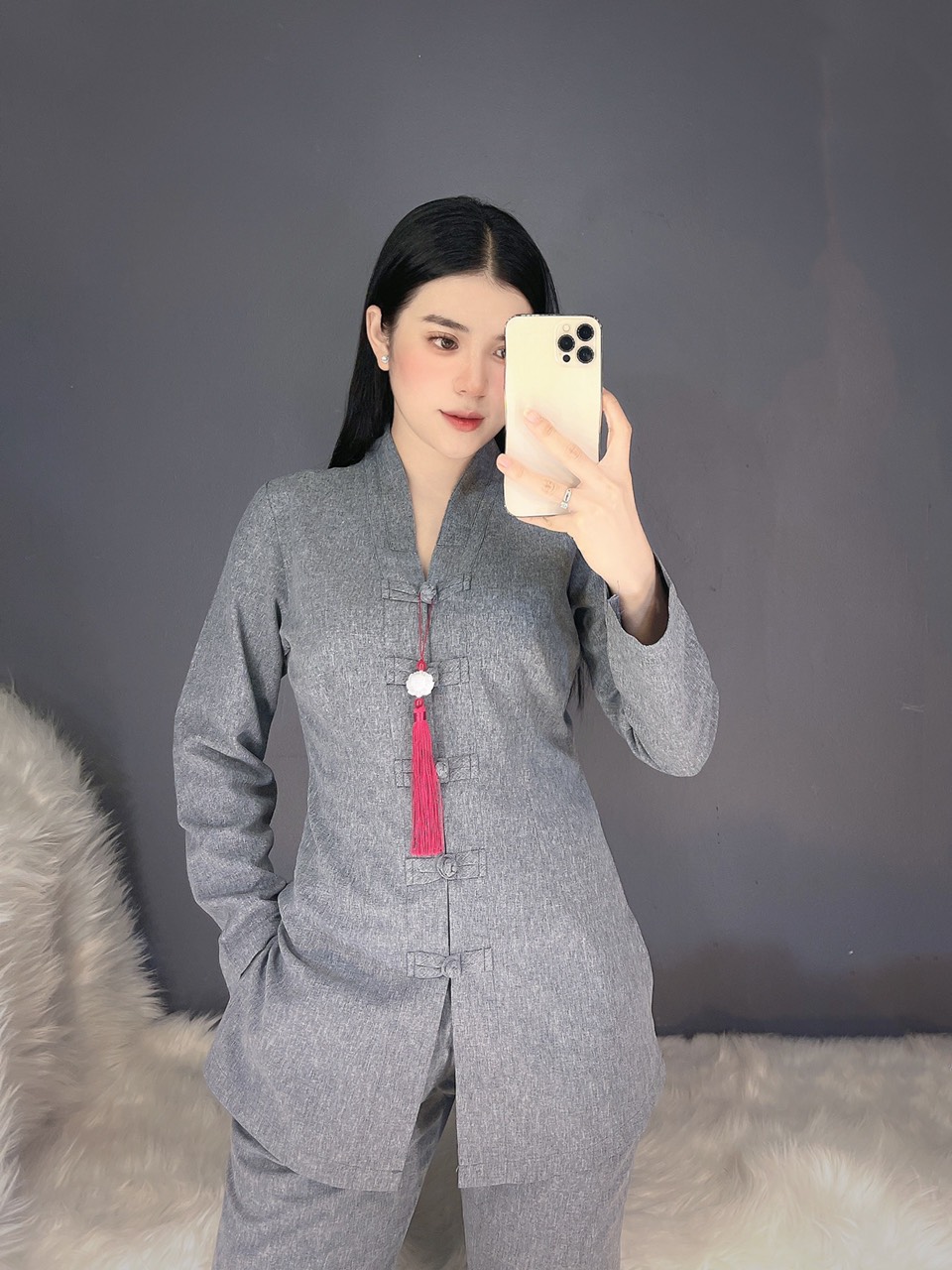 ĐỒ LAM ĐI CHÙA MẪU LA HÁN NỮ