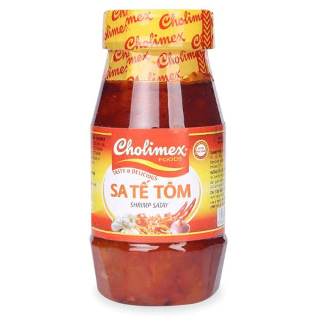 Satế tôm Cholimex 90 gr,sate cay nồng thơm ngon