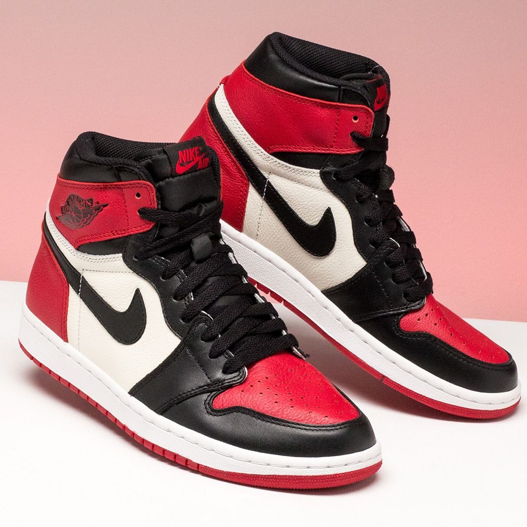 Giày Sneaker J0rdan 1 Đỏ đen ( Full box)