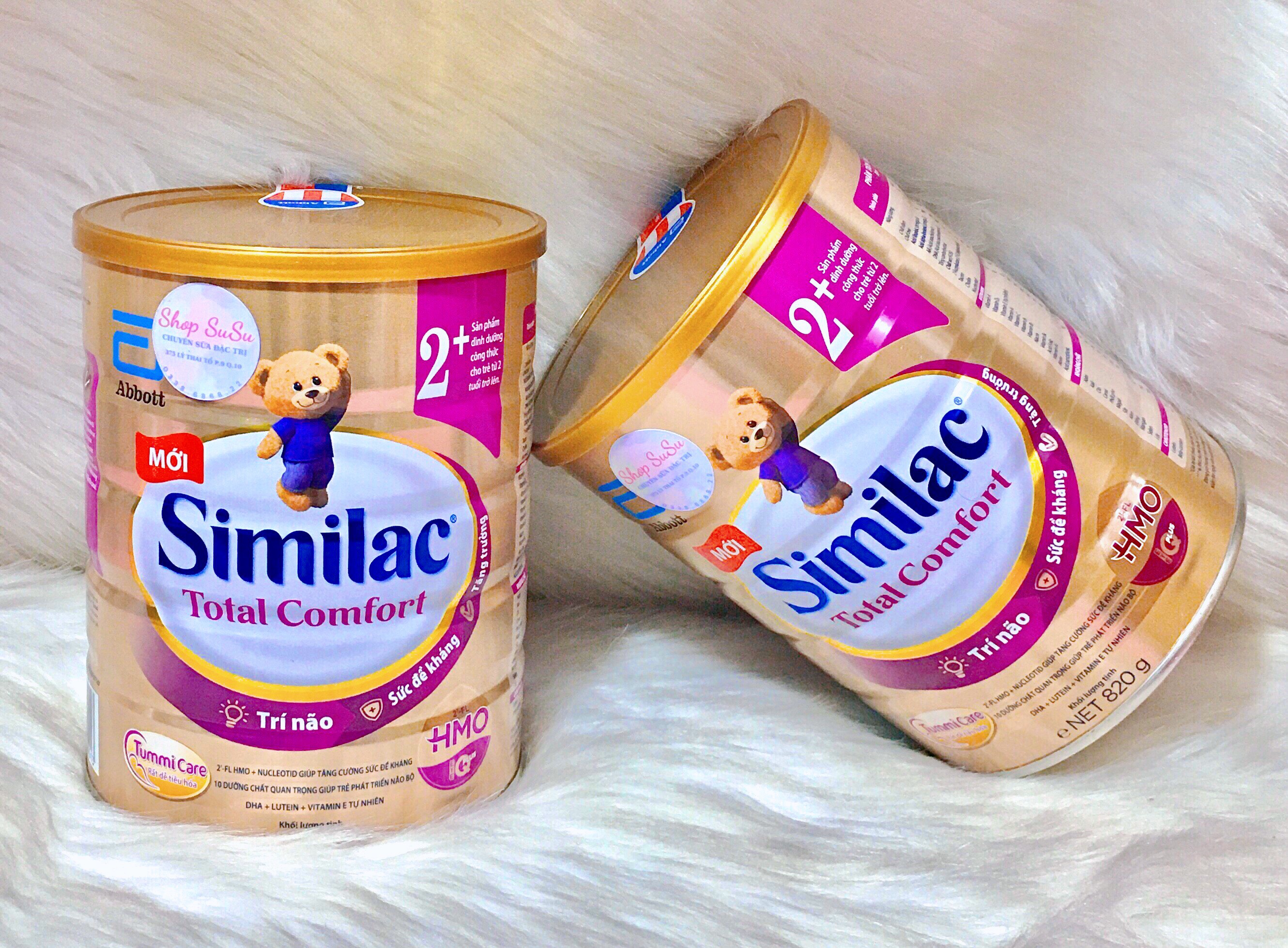 Sữa Similac Total Comfort 2+ HMO 820g (2 tuổi trở lên)