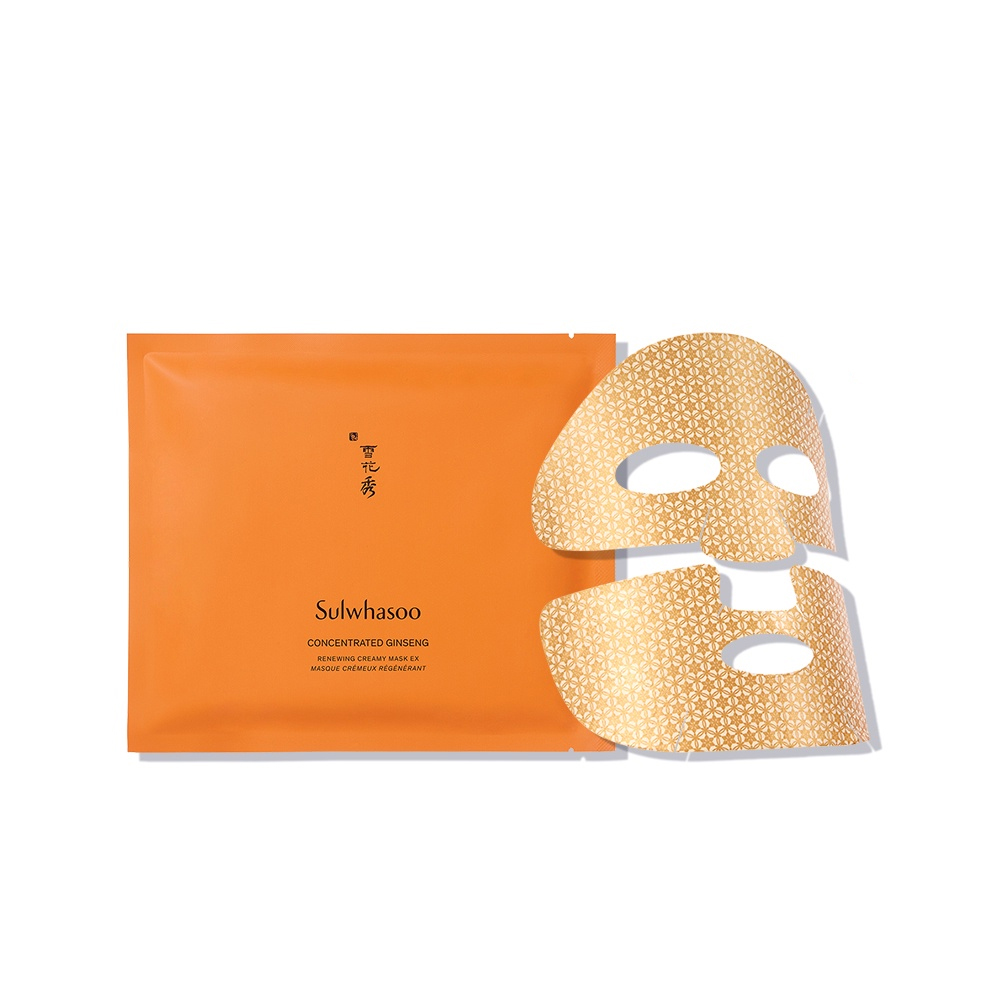 Sulwhasol concentrated ginseng anti-aging face mask central ginseng renewing creamy mask ex 18g