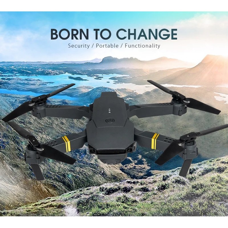 Flycam E58 wifi, camera 4K, tặng túi đựng ( có thể độ lên pin 1200mah)