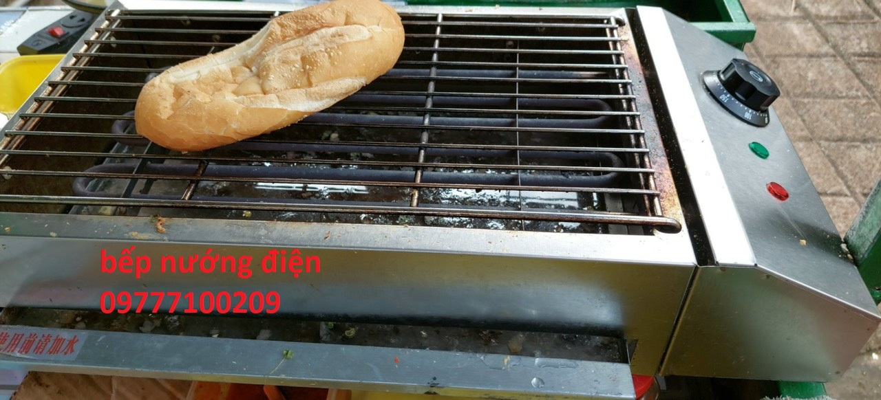 Bếp nướng BBQ dùng điện . Inox
