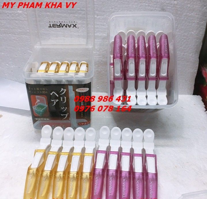 Kẹp tóc cao cấp Termax - kẹp cá sấu mỏ vịt