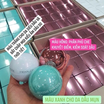 [HCM]Phấn phủ Moolda Finish Powder