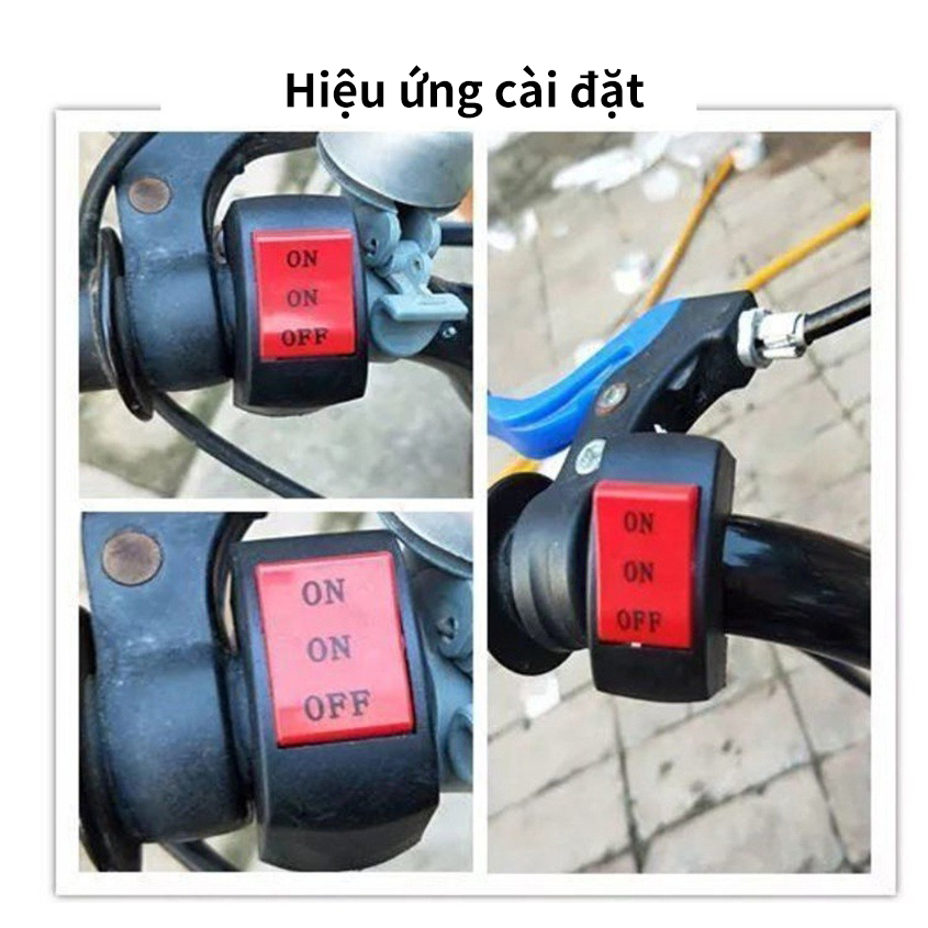 Motorcycle Steering wheel switch light on-off Hazard switch Gaiton