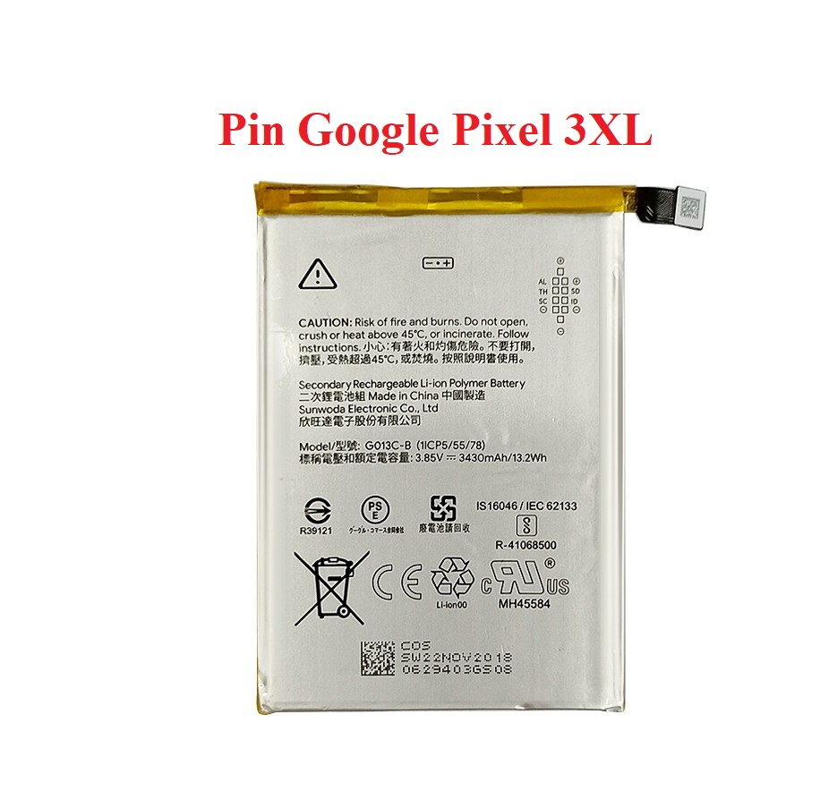 Pin thay thế cho Google Pixel 3 - 3XL
