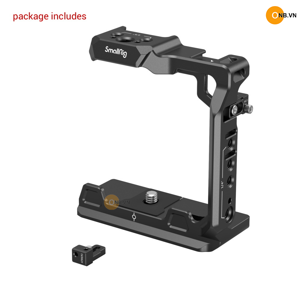 SmallRig Camera Half Cage for Sony Alpha a74 a7s3 a7r4 3639
