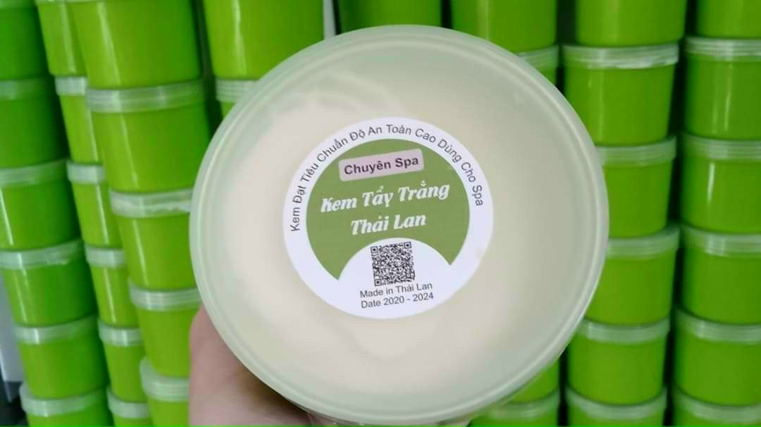 Combo 2 hũ kem Chuyên Spa  Thái Lan-trangda-[1 hũ taytrang+1hu  tamtrang khô]