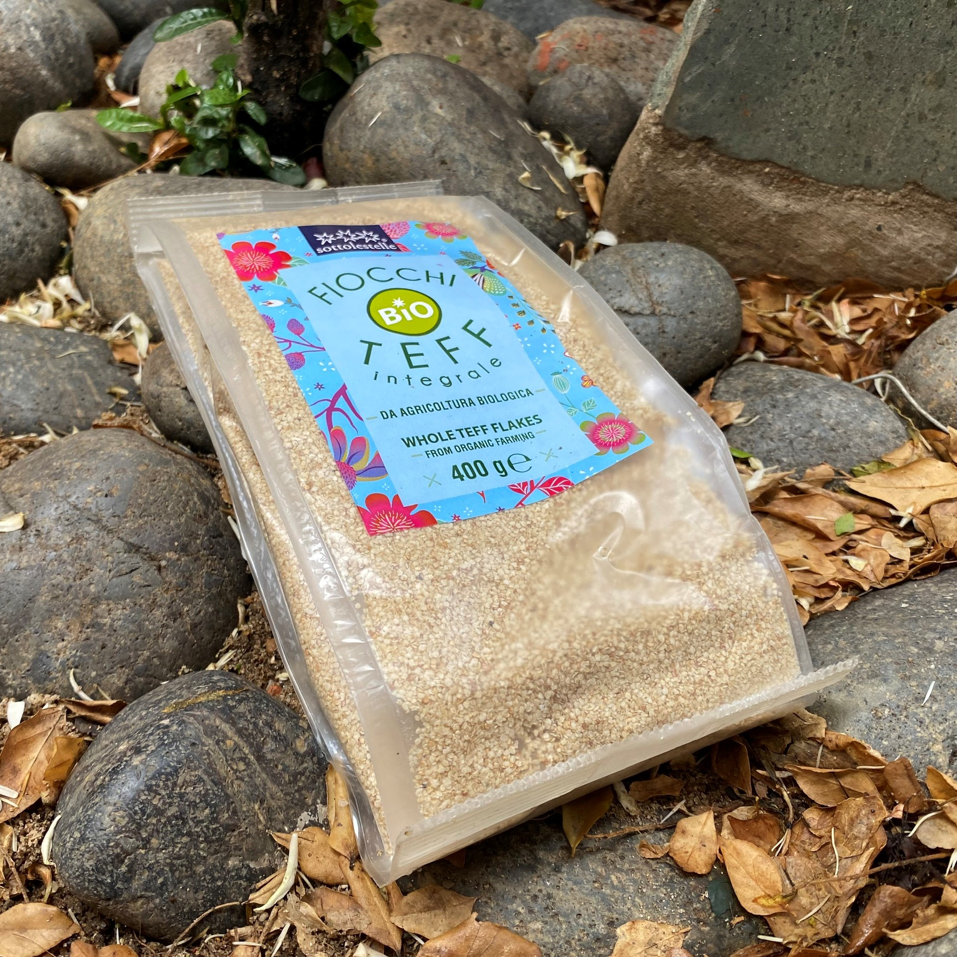 Hạt Teff  hữu cơ cán vụn Sottolestelle 400g