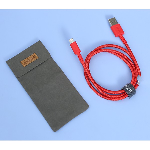 Cáp sạc iPhone / iPad ANKER A8012 MFI USB to Lightning dài 0.9M