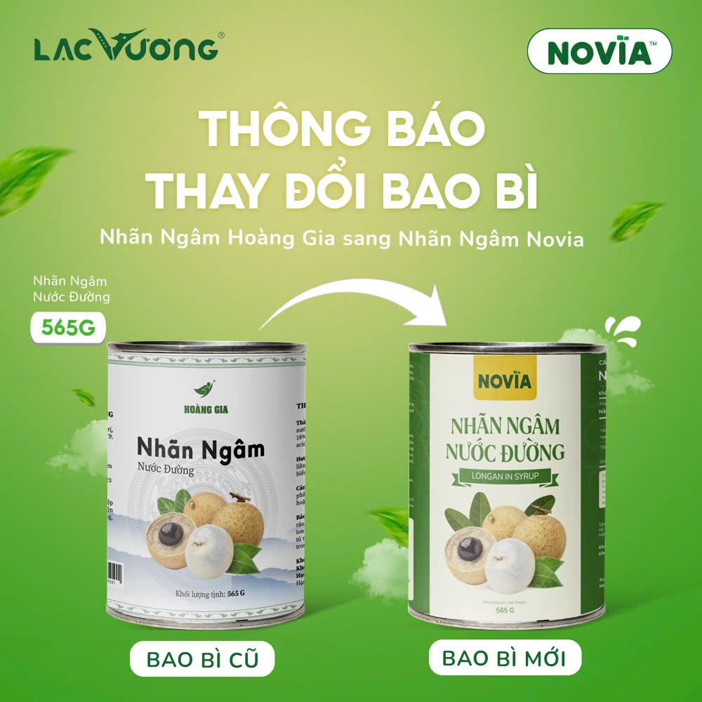 Nhãn ngâm Hoàng Gia lon 565g