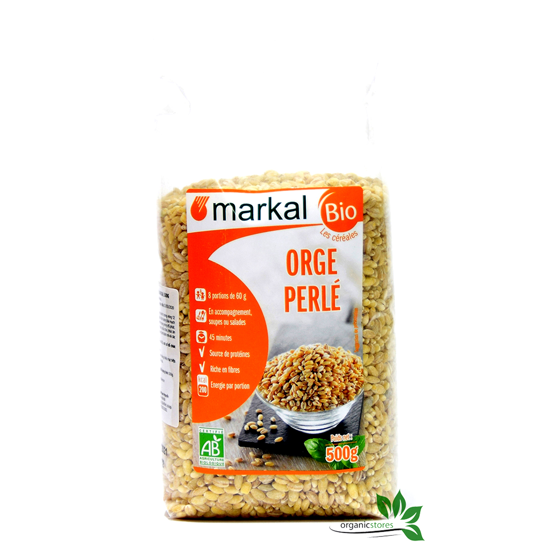 Hạt lúa mạch ngọc trai (hạt ý dĩ) hữu cơ Markal/Sotto 500gr