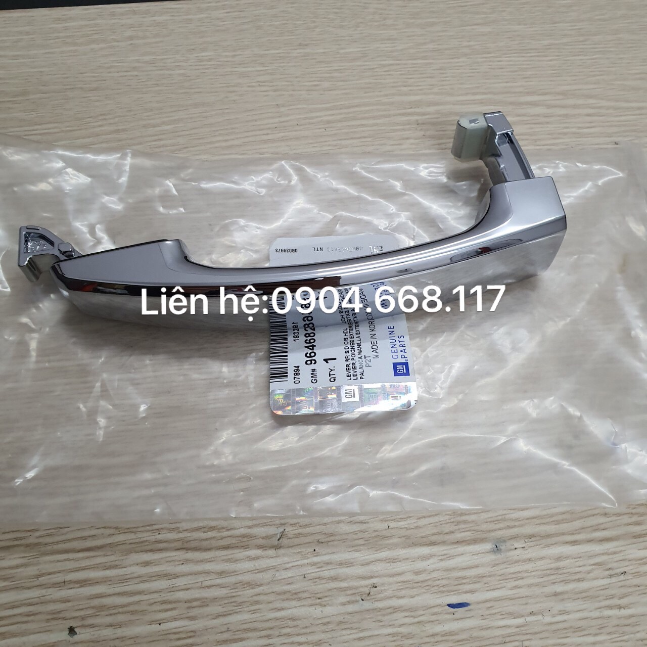 Tay mở cửa ngoài Gentra