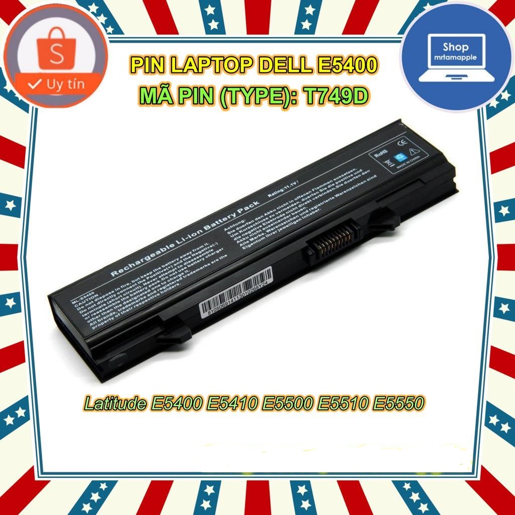 Pin laptop dell latitude e5400 e5410 e5500 e5510 6cell