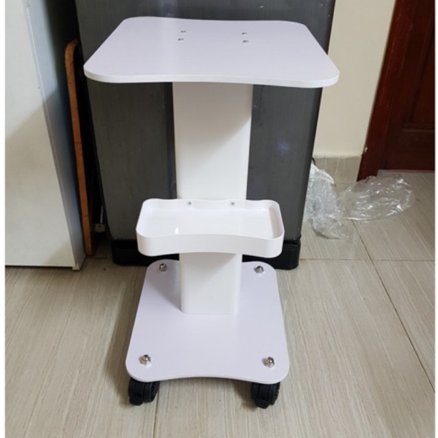 KỆ để MÁY SPA kim loại có bánh (để máy Aqua, H2O2, 5in1…) chắc chắn