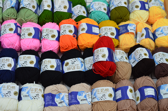 Len milk cotton 50gr (Ảnh thật shop chụp phía cuối)