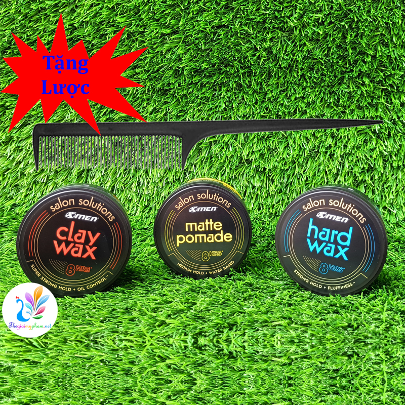 [Tặng Lược]Sáp Wax Vuốt Tóc XMen Salon Solution 70g