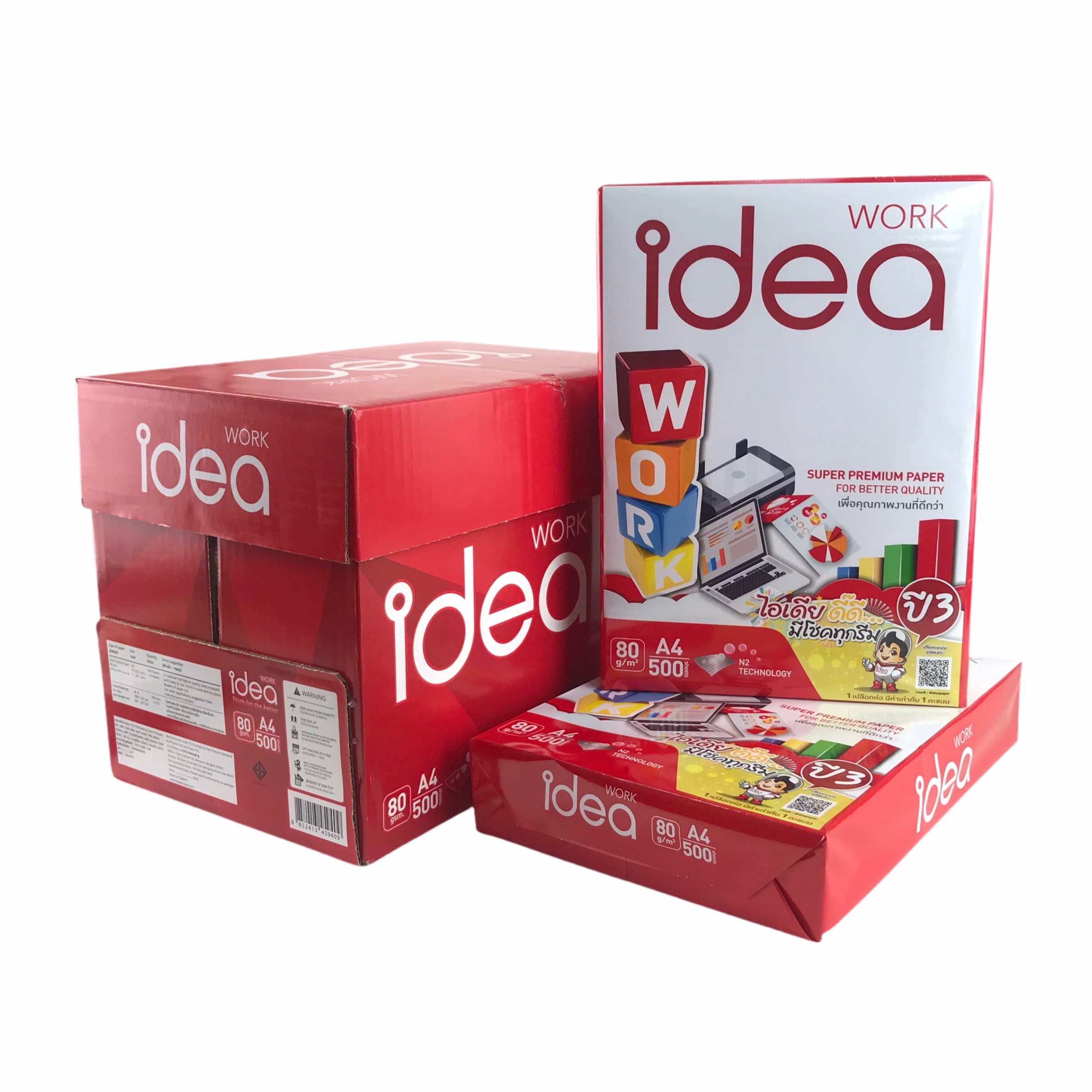 Giấy photocopy A4 Idea 70gsm / 80gsm