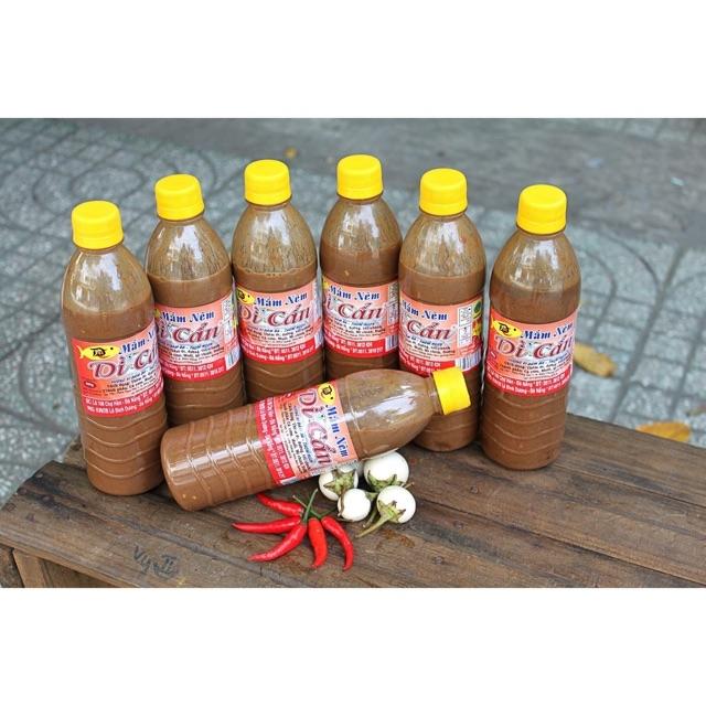 Mắm nêm Dì cẩn chai 500ml