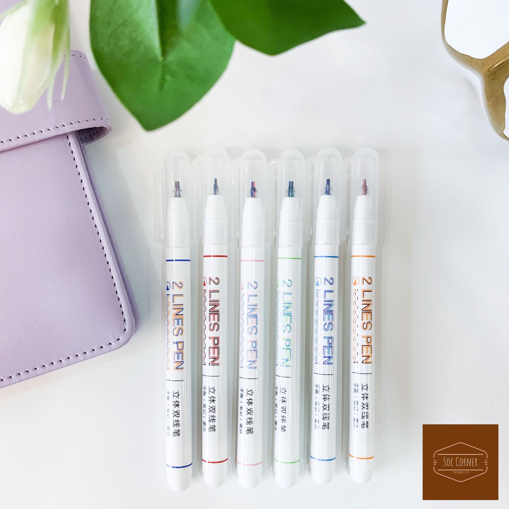 [HCM]1 CÂY BÚT 2 LINES PEN