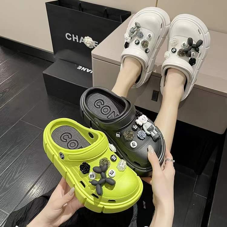 Bộ 14 Sticker Charn Nổi Lạc Đà Gắn Dép Crocs
